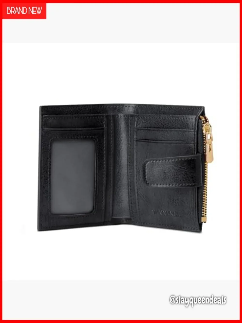 Genuine Leather Bifold Wallet RFID Blocking Compact Zipper Front Pocket